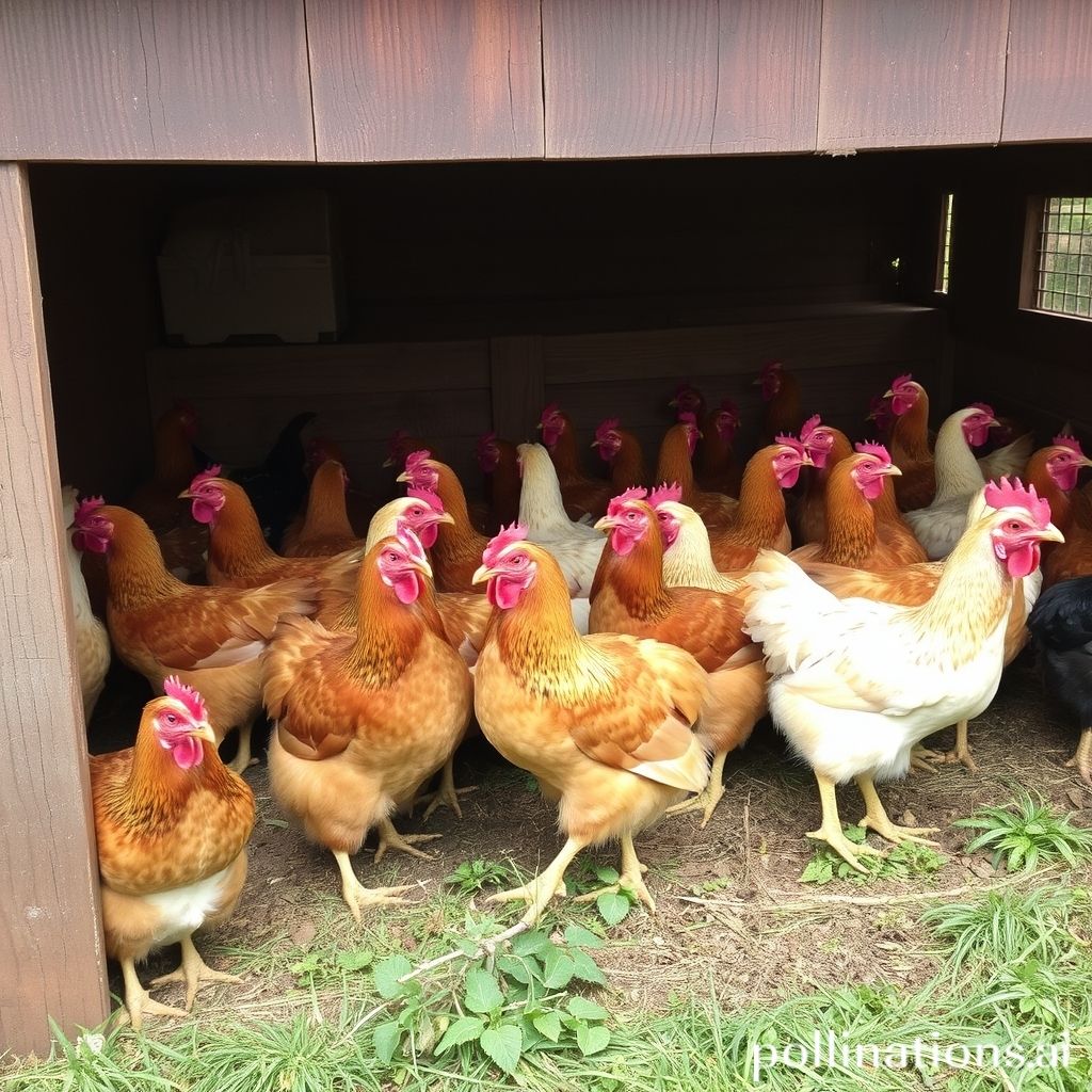 how many chickens are in a chicken house